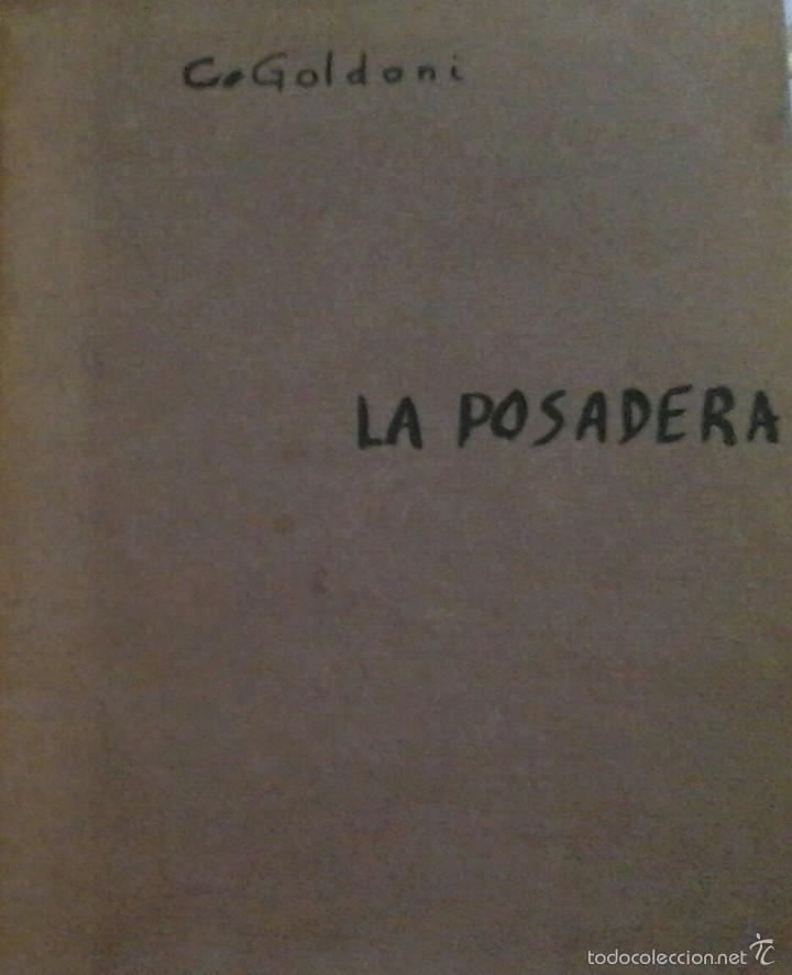 Libros: LA POSADERA de CARLO GOLDONI. 1937 - Foto 2