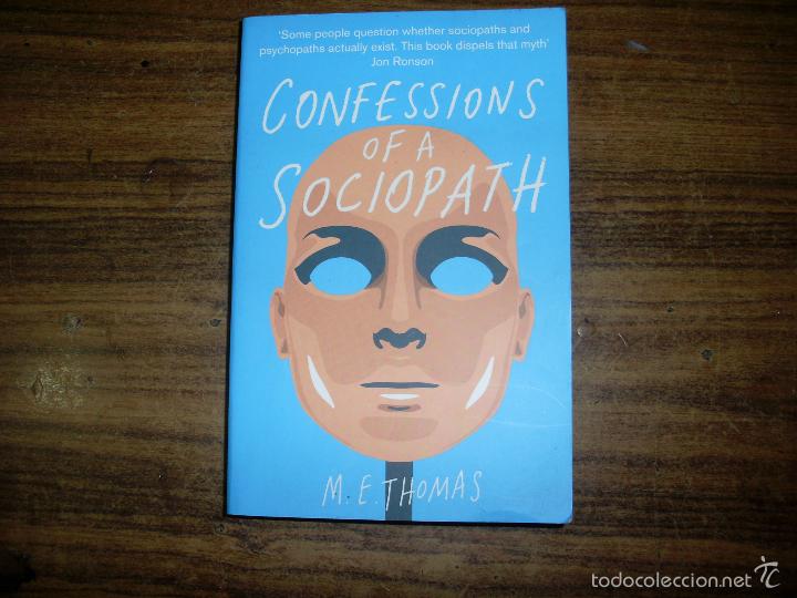 Libros: Confessions of a Sociopath M.E.Thomas. - Foto 1