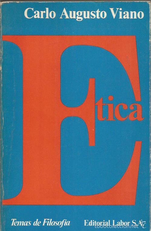 Libros: ETICA - Viano,Carlo Augusto - Foto 1