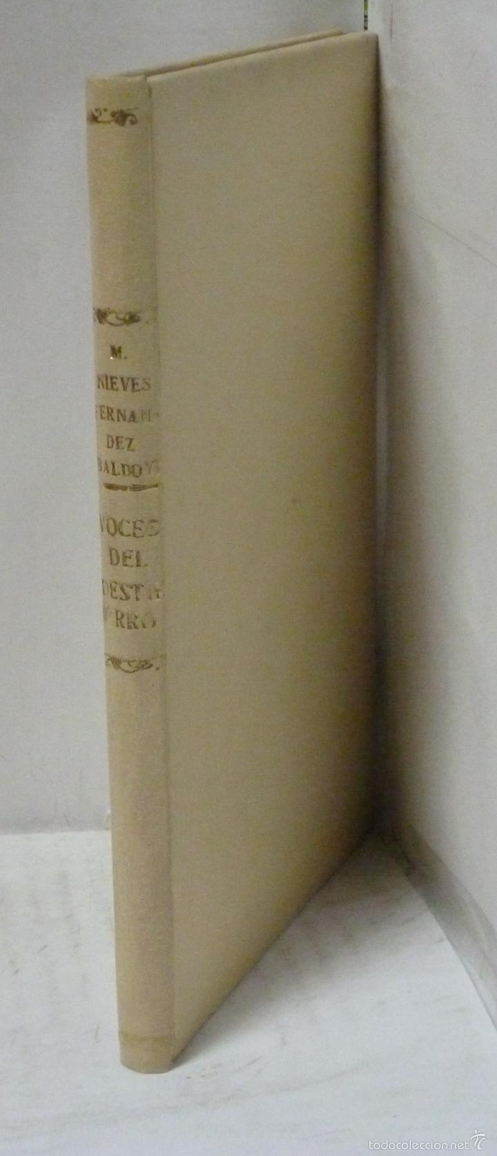 books: VOCES DEL DESTIERRO (Dedicado por la autora) - Fernandez Baldovi, Maria Nieves