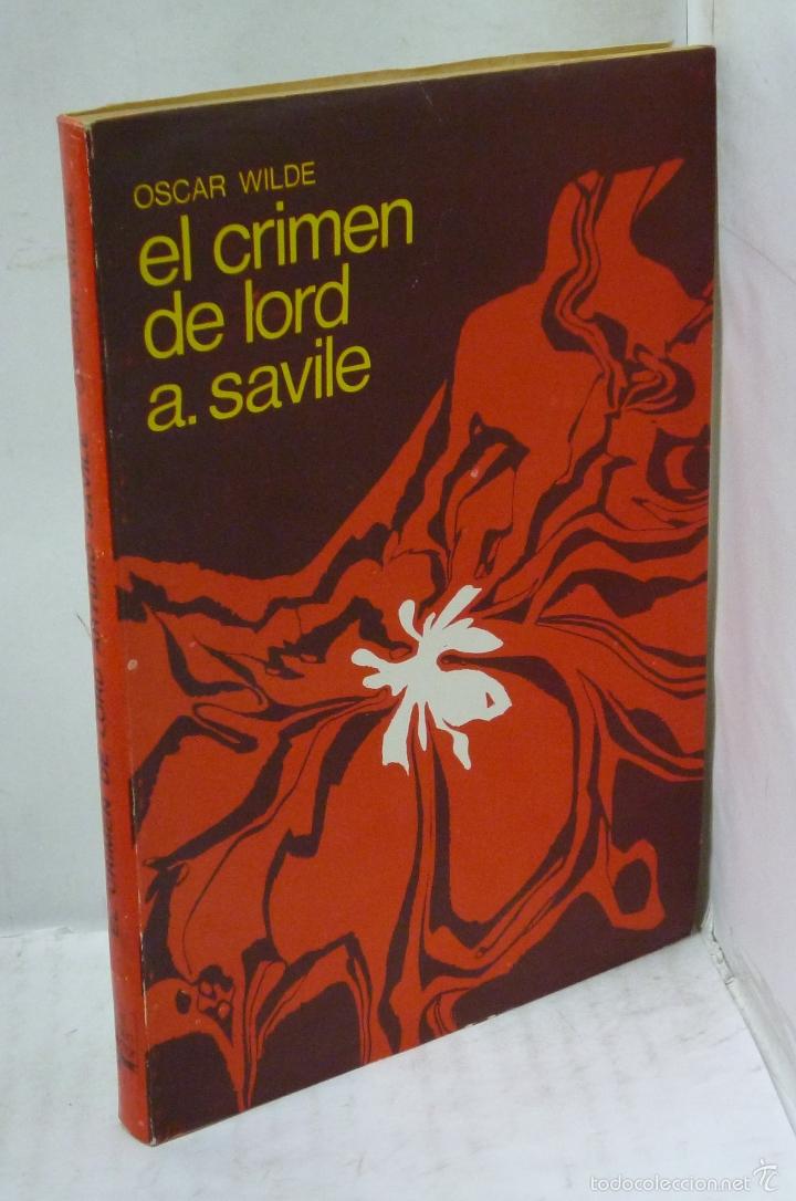 Libros: EL CRIMEN DE LORD A. SAVILE - Wilde, Oscar - Foto 1