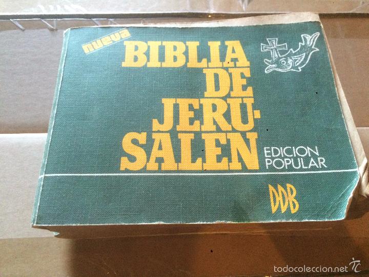 Libros: Antiguo libro de la Bbilia de Jerusalen Edicion Popular a&ntilde;o 1976 - Foto 1