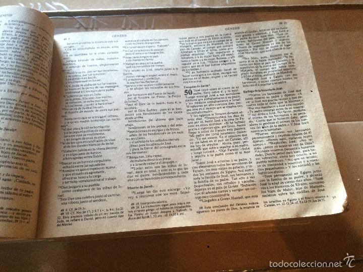 Libros: Antiguo libro de la Bbilia de Jerusalen Edicion Popular a&ntilde;o 1976 - Foto 3