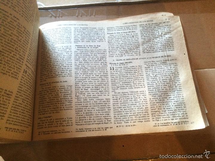 Libros: Antiguo libro de la Bbilia de Jerusalen Edicion Popular a&ntilde;o 1976 - Foto 4