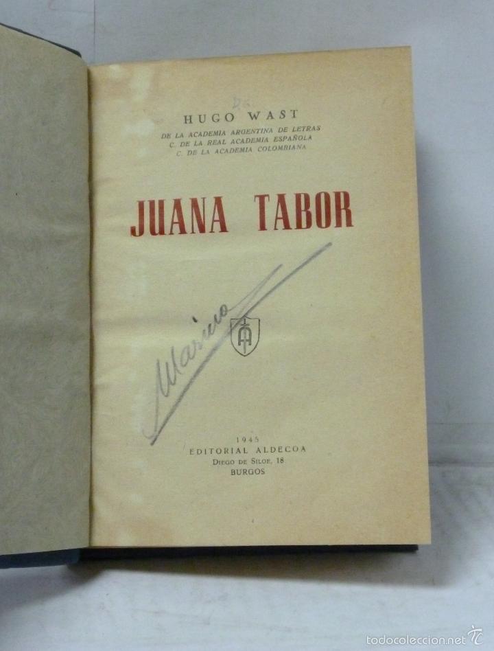 Libros: JUANA TABOR - wast, Hugo - Foto 2