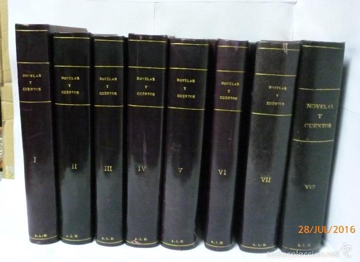Libros: NOVELAS Y CUENTOS 8 TOMOS - V.V.A.A. - Foto 1