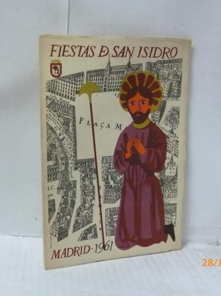 Libros: FIESTAS DE SAN ISIDRO 1961. PROGRAMA OFICIAL - Foto 1