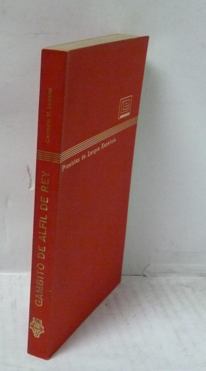 Libros: GAMBITO DE ALFIL DE REY - Lozano, Carmelo M. - Foto 1