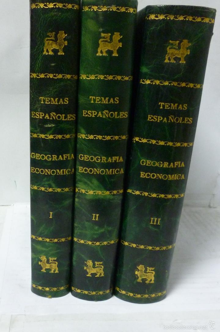 books: TEMAS ESPA&Ntilde;OLES-GEOGRAFIA ECONOMICA 3 TOMOS
