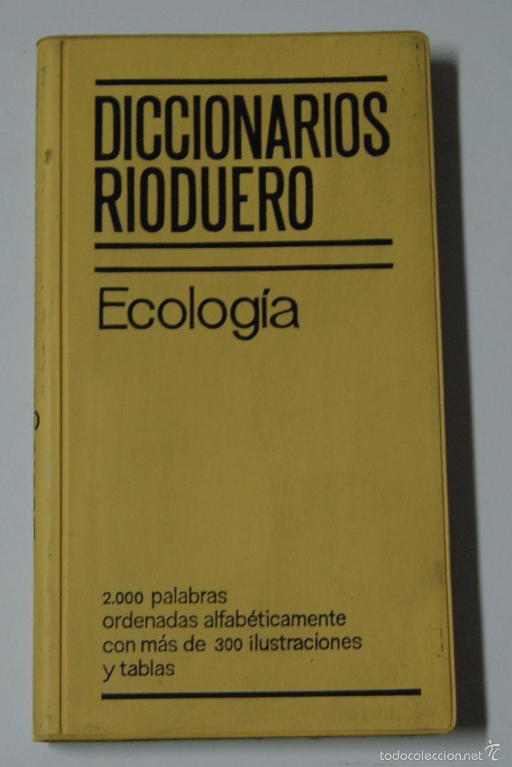 Libros: DICCIONARIOS RIODUERO. ECOLOG&Iacute;A / Jose SAGREDO - Foto 1