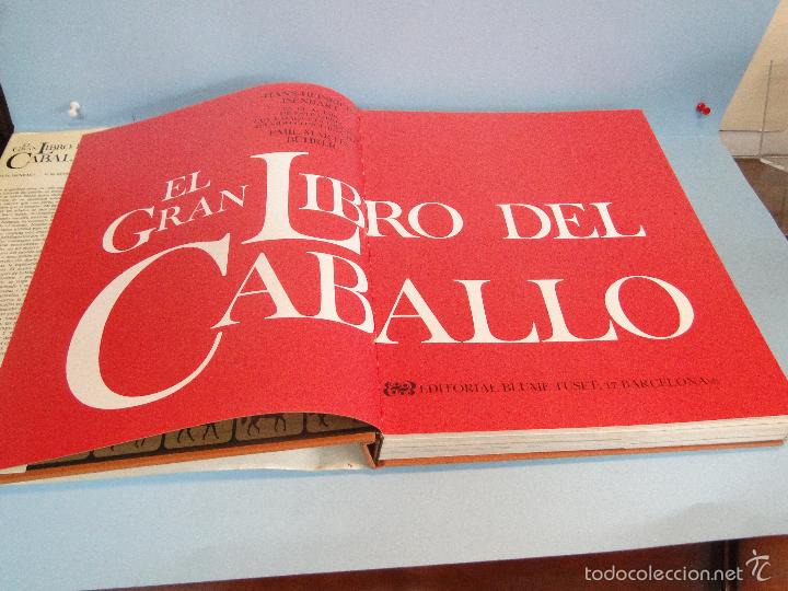 Libros: El gran libro del caballo.- -H. H. Isenbart /  E. M. B&uuml;hrer - Foto 2