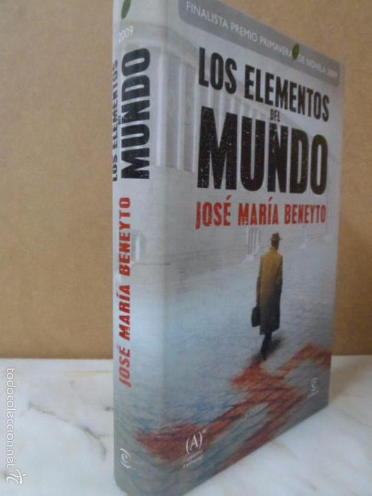Libros: LOS ELEMENTOS DEL MUNDO. JOS&Eacute; MAR&Iacute;A BENEYTO - Foto 1