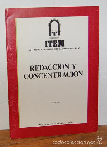 Libros: REDACCI&Oacute;N Y CONCENTRACI&Oacute;N - M. y M. KOST - Foto 1