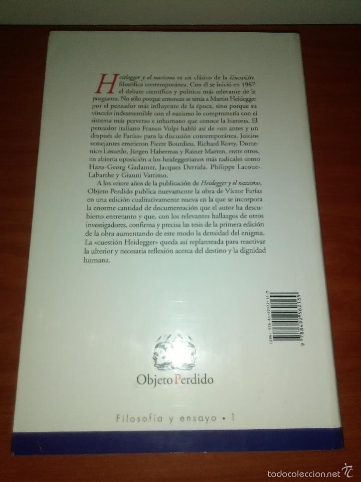 Libros: Heidegger y el nazismo - Foto 3