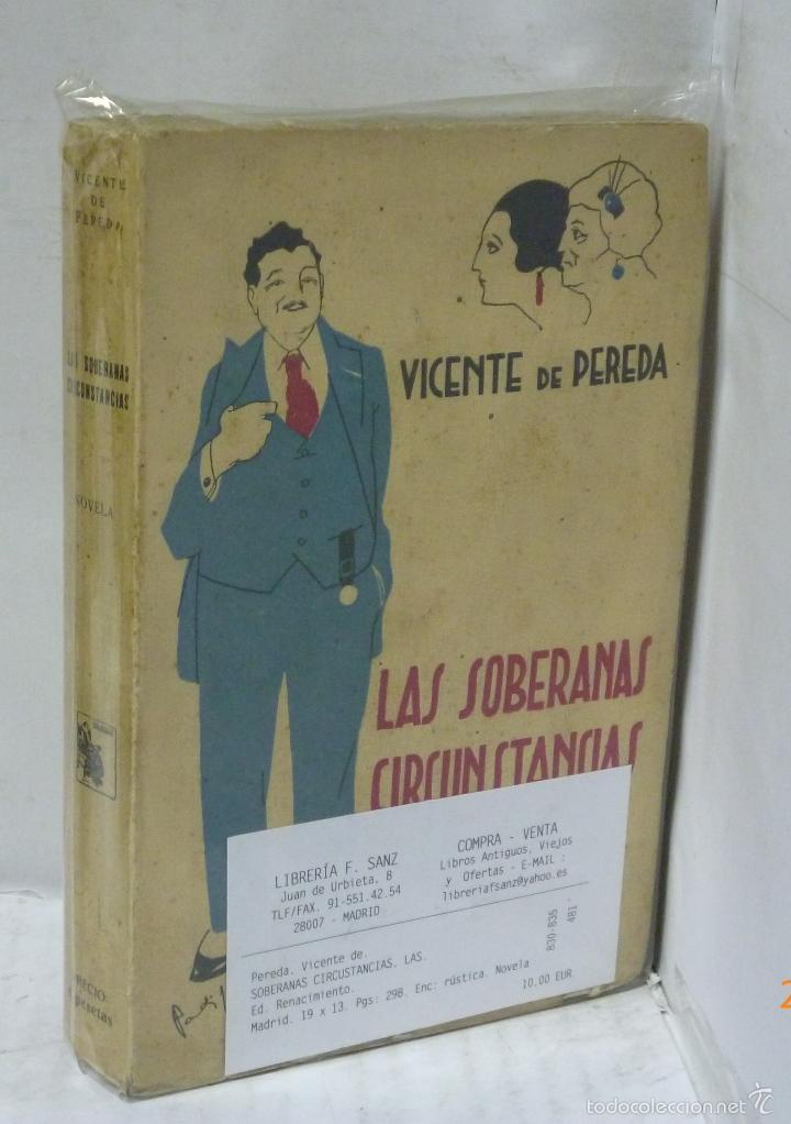Libros: LAS SOBERANAS CIRCUSTANCIAS - Pereda, Vicente de - Foto 1