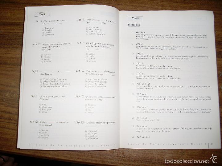Libros: Test de autoevaluaci&oacute;n de Espa&ntilde;ol. - Foto 3