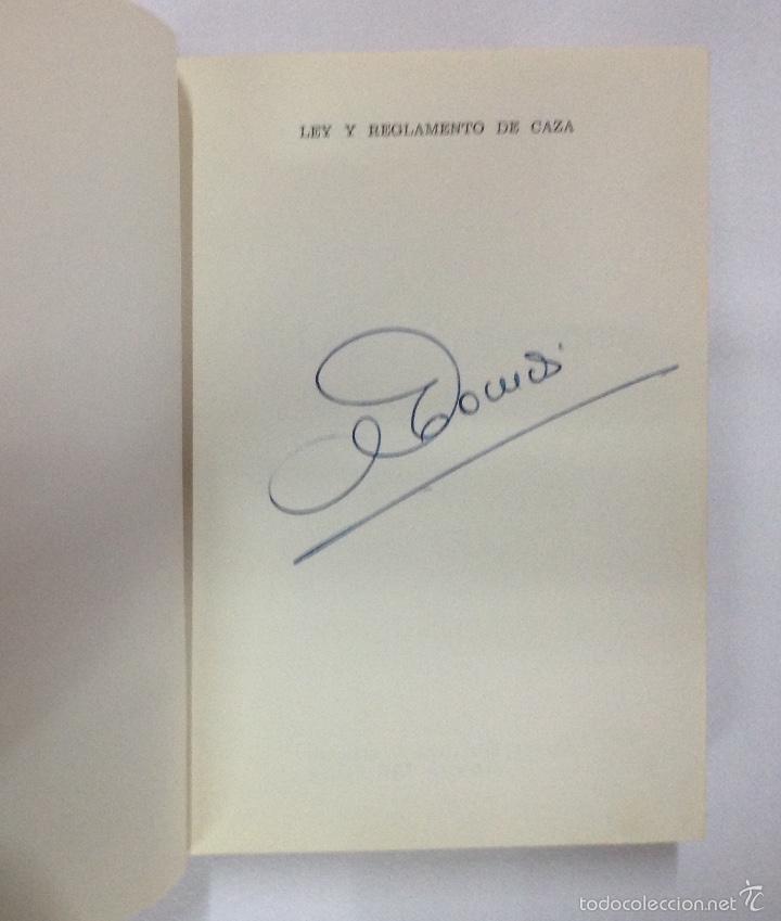 Libros: LEY Y REGLAMENTO DE CAZA .  COLECCION TEXTOS LEGALES - Foto 2