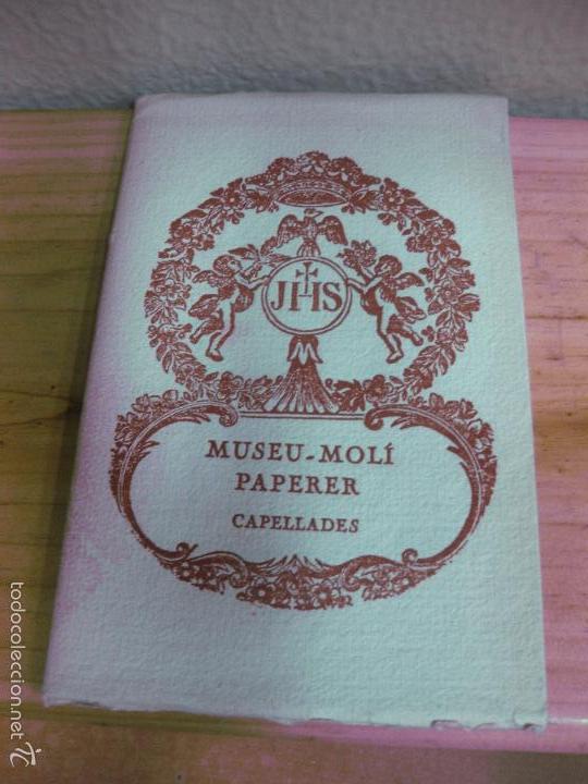 Libros: MUSEU - MOLI PAPERER. CAPELLADES. 1983. - Foto 1
