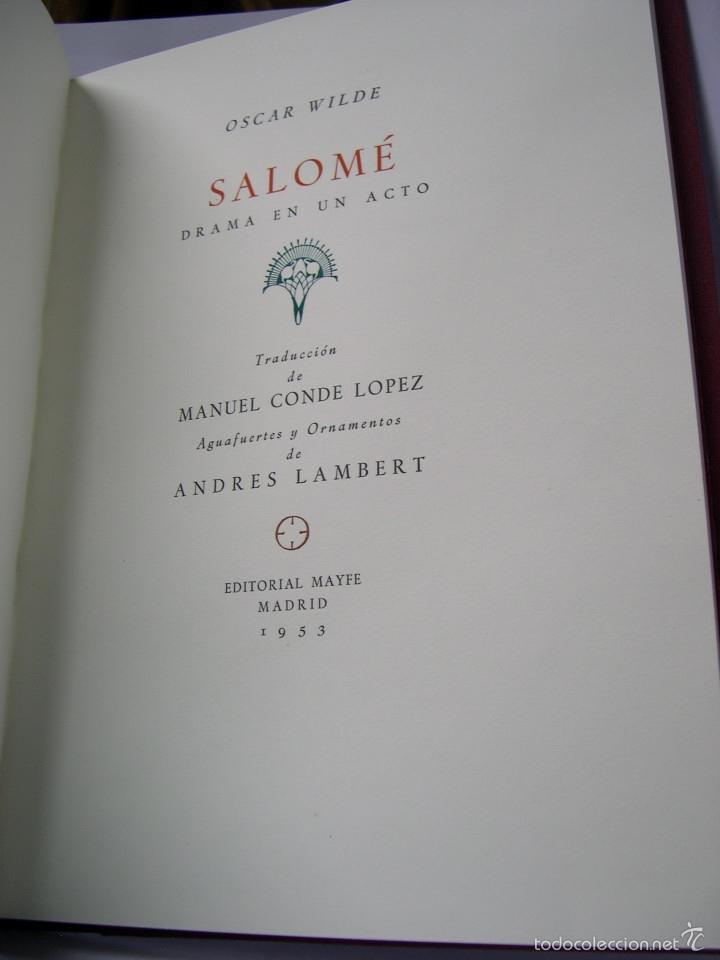 Libros: SALOME . Drama en un acto - Wilde, Oscar - Foto 2