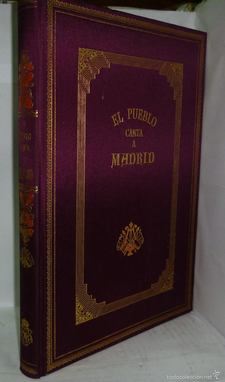 B&uuml;cher: EL PUEBLO CANTA A MADRID CANCIONES POPULARES - V.V.A.A.