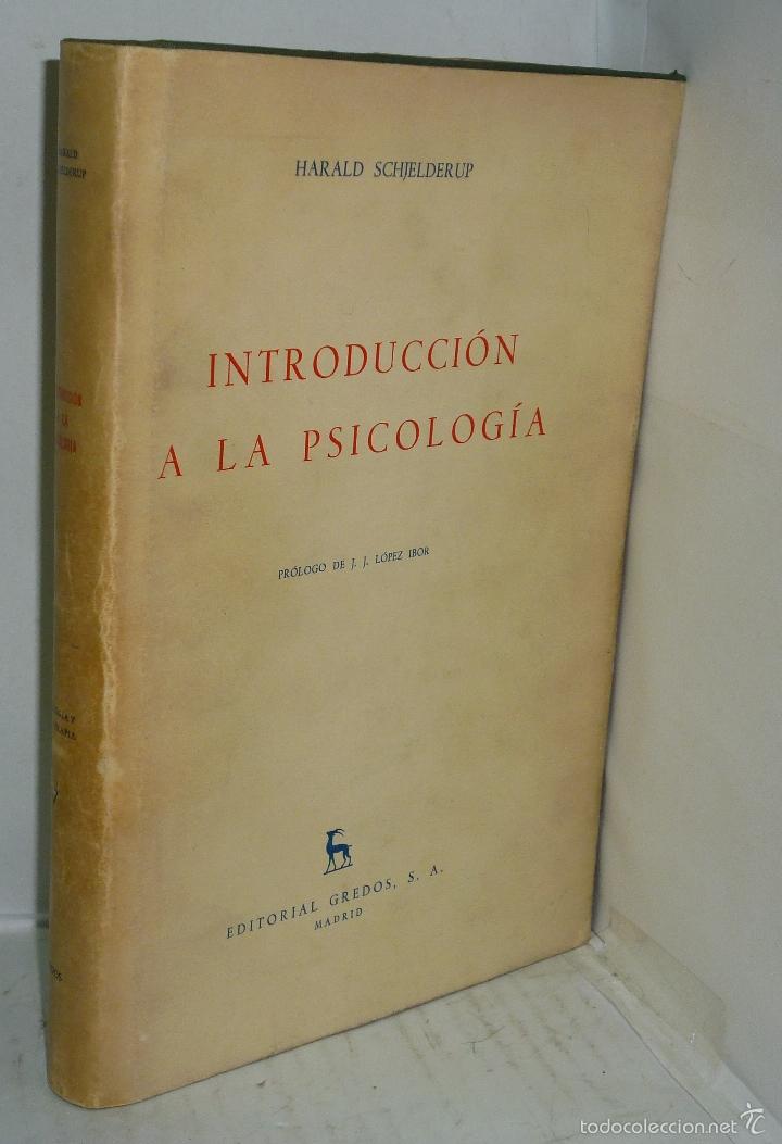 Libros: INTRODUCCION A LA PSICOLOGIA - Schjelderup, Harald - Foto 1