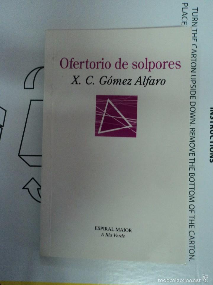 Libros: Ofertorio de solpores - X. C. G&oacute;mez Alfaro - Foto 1