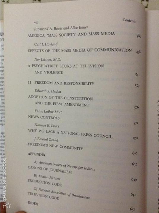 Libros: Mass media and communication - Steinberg - - Foto 6