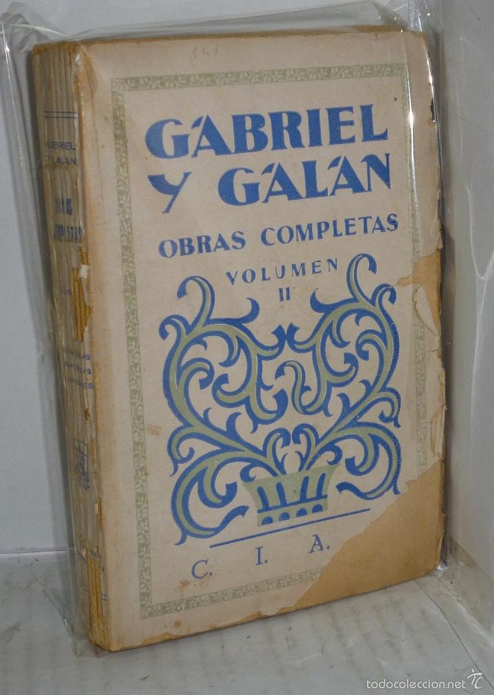 Libros: OBRAS COMPLETAS II - Gabriel y Galan, Jose Maria - Foto 1