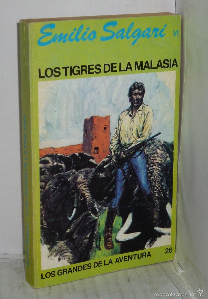 Libros: LOS TIGRES DE LA MALASIA - Emilio Salgari - Foto 1