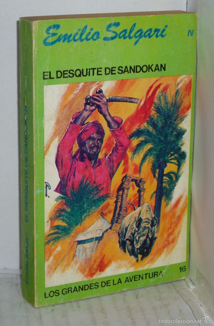 Libros: EL DESQUITE DE SANDOKAN - Emilio Salgari - Foto 1