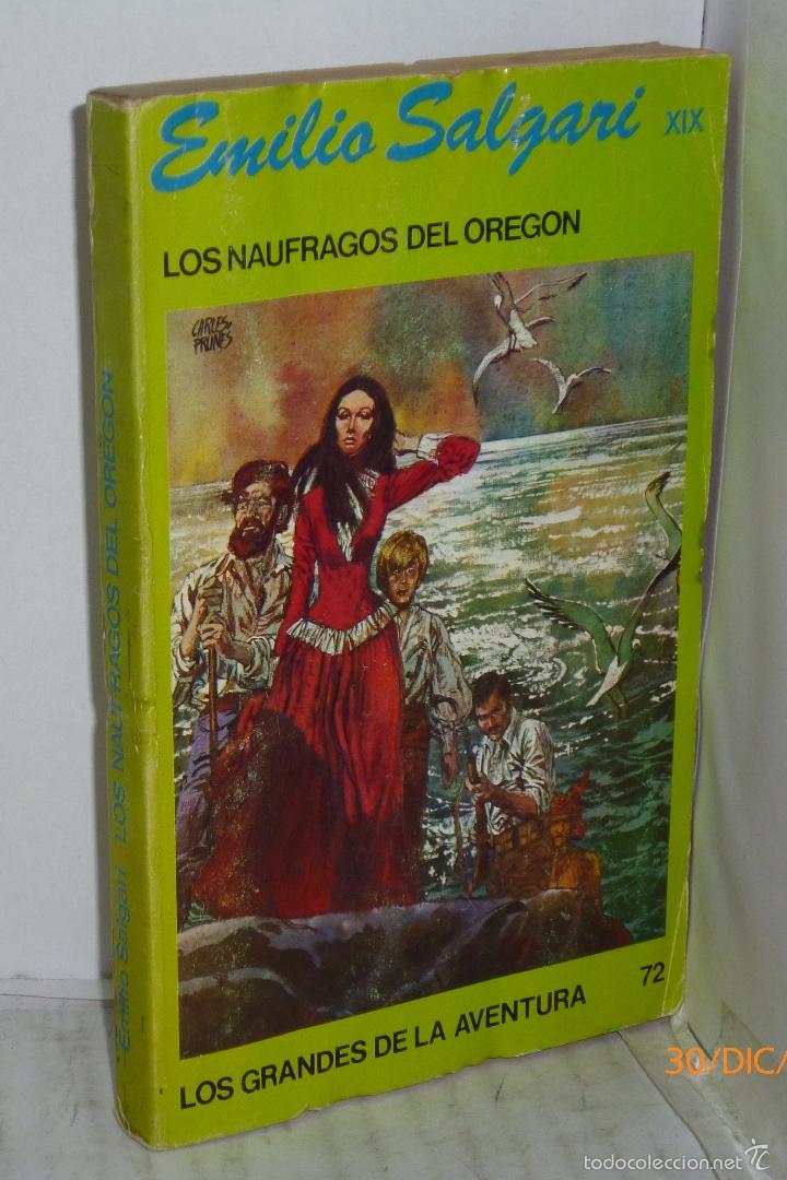 Libros: LOS NAUFRAGOS DEL OREGON - Emilio Salgari - Foto 1
