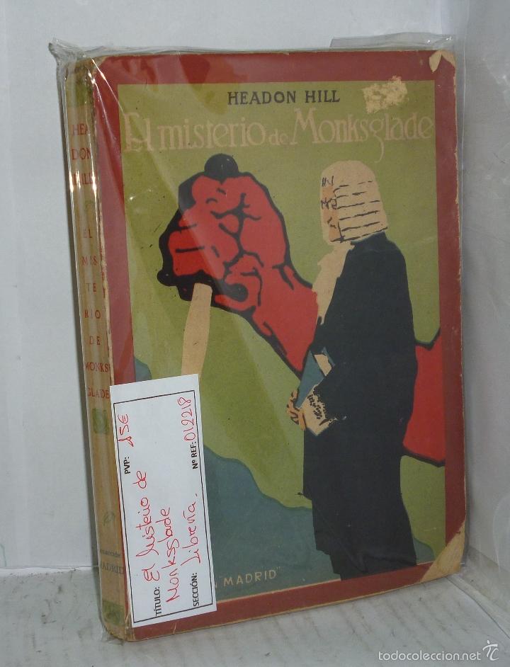 Libros: EL MISTERIO DE MONKSGLADE - Hill, Headon - Foto 1