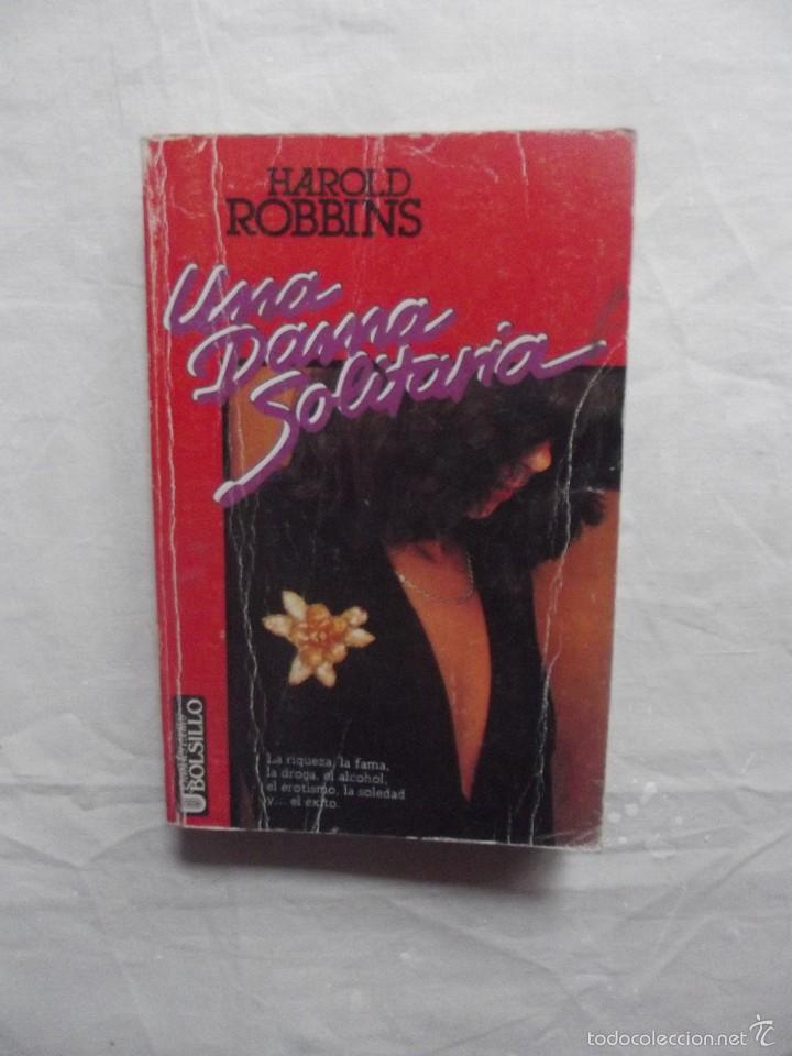 Libros: UNA DAMA SOLITARIA DE HAROLD ROBBINS - Foto 1