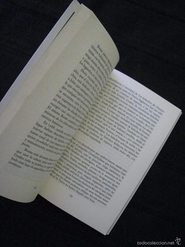 Libros: DIARIO DE OAXACA - OLIVER SACKS - EDICIONES RBA 2010. - Foto 4
