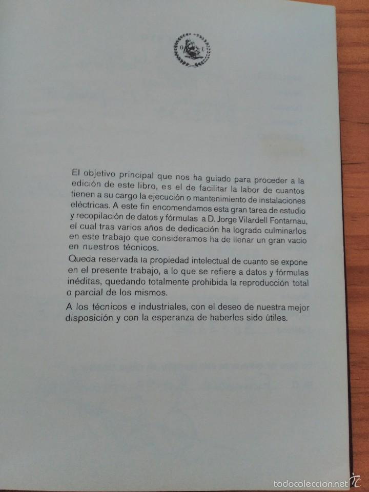 Libros: TABLAS Y FORMULAS PRACTICAS PARA ELECTROTECNICOS . 1972 - Foto 2