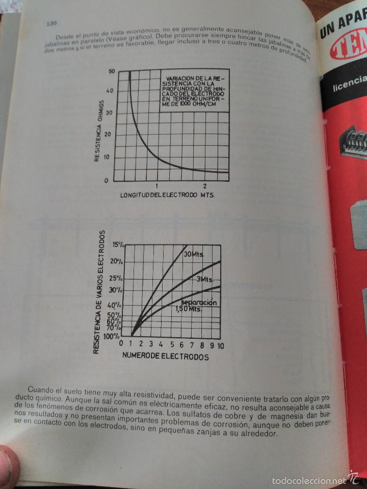 Libros: TABLAS Y FORMULAS PRACTICAS PARA ELECTROTECNICOS . 1972 - Foto 5