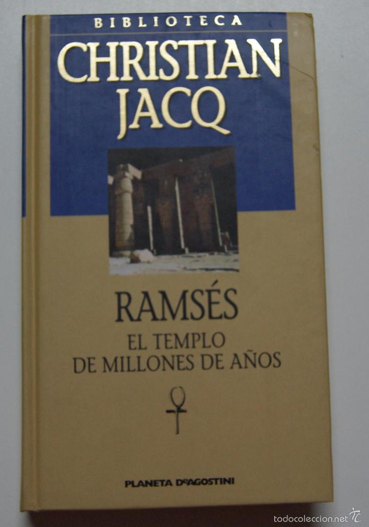 Libros: RAMSES. EL TEMPLO DE MILLONES DE A&Ntilde;OS / CHRISTIAN JACQ - Foto 1
