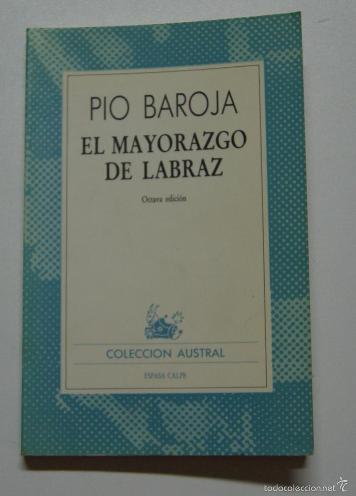 Libros: El Mayorazgo de labraz / Baroja, Pio - Foto 1