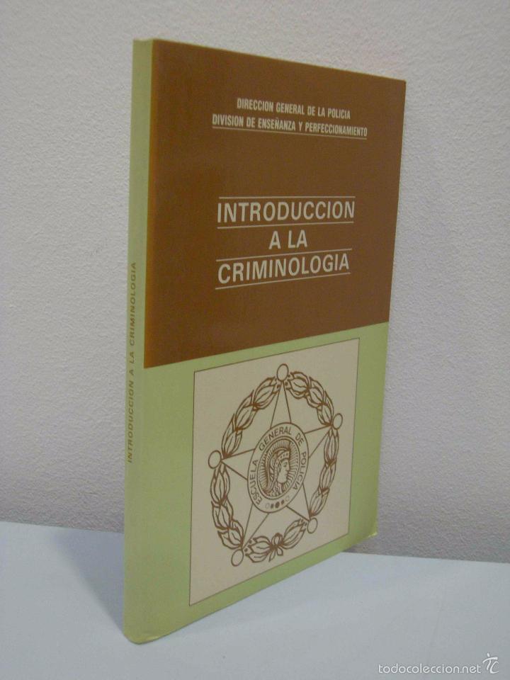 Libros: VV. AA. - INTRODUCCI&Oacute;N A LA CRIMINOLOG&Iacute;A. D.G.P., 1985. - Foto 2