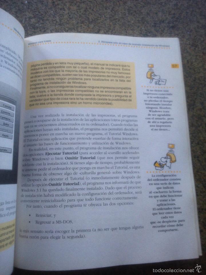 Libros: WINDOWS 3.1 PARA TORPES -- ANAYA / CIRCULO - 1994 -- - Foto 2
