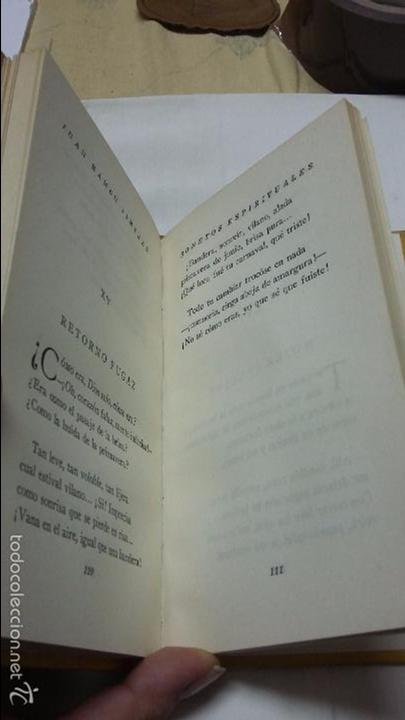 Libros: SONETOS ESPIRITUALES - JUAN RAM&Oacute;N JIMENEZ - Foto 4