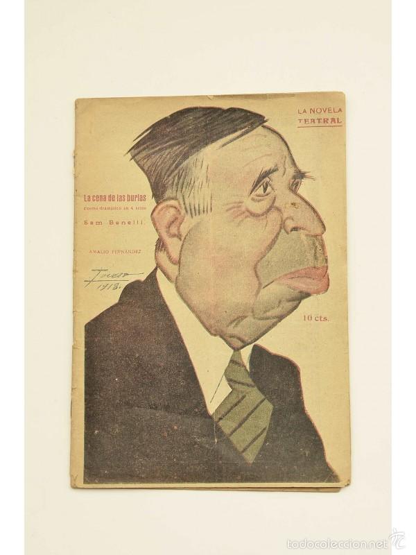 Libros: La cena de las burlas. Poema dram&aacute;tico en cuatro actos - BENELLI, Sem - Foto 1