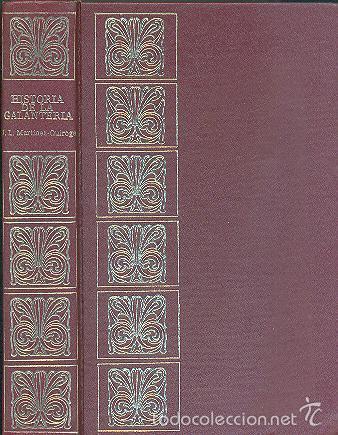 Libros: HISTORIA DE LA GALANTERIA  DE MART&Iacute;NEZ QUIROGA - Foto 1