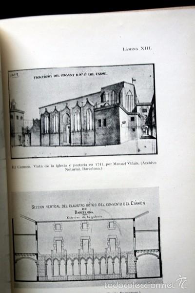 Libros: CATALOGO MONUMENTAL DE ESPA&Ntilde;A - LA CIUDAD DE BARCELONA - TEXTO - 1948 - - Foto 3