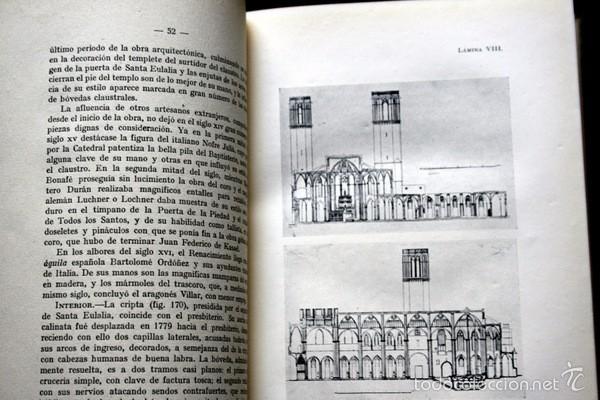Libros: CATALOGO MONUMENTAL DE ESPA&Ntilde;A - LA CIUDAD DE BARCELONA - TEXTO - 1948 - - Foto 5