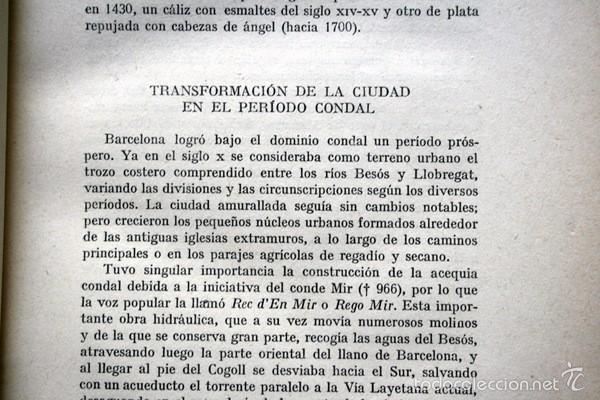 Libros: CATALOGO MONUMENTAL DE ESPA&Ntilde;A - LA CIUDAD DE BARCELONA - TEXTO - 1948 - - Foto 7