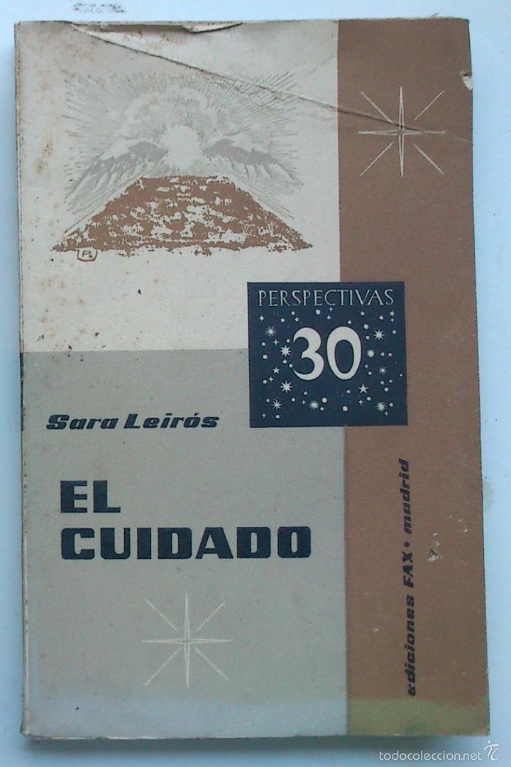 Libros: El cuidado - Sara Leiros; Ediciones FAX, Perspectivas 30 - OFERTAS DOCABO - Foto 1