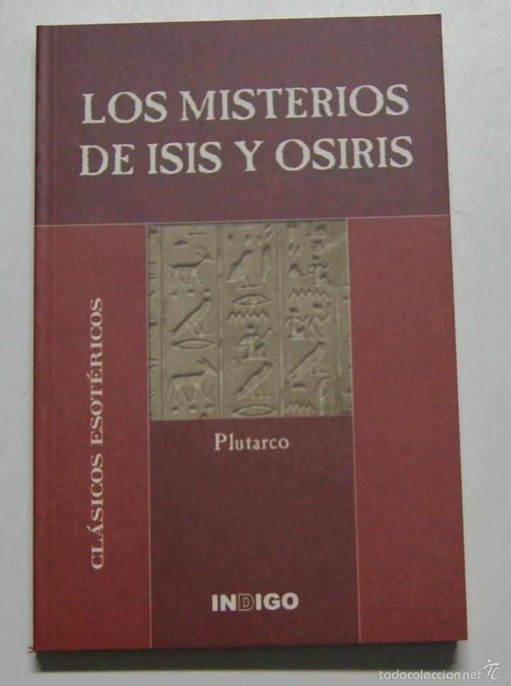 Libros: Los misterios de Isis y Osiris / Plutarco - Foto 1