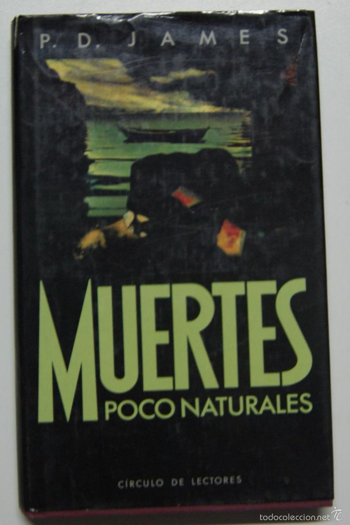 Libros: Muertes poco naturales / P.D JAMES - Foto 1