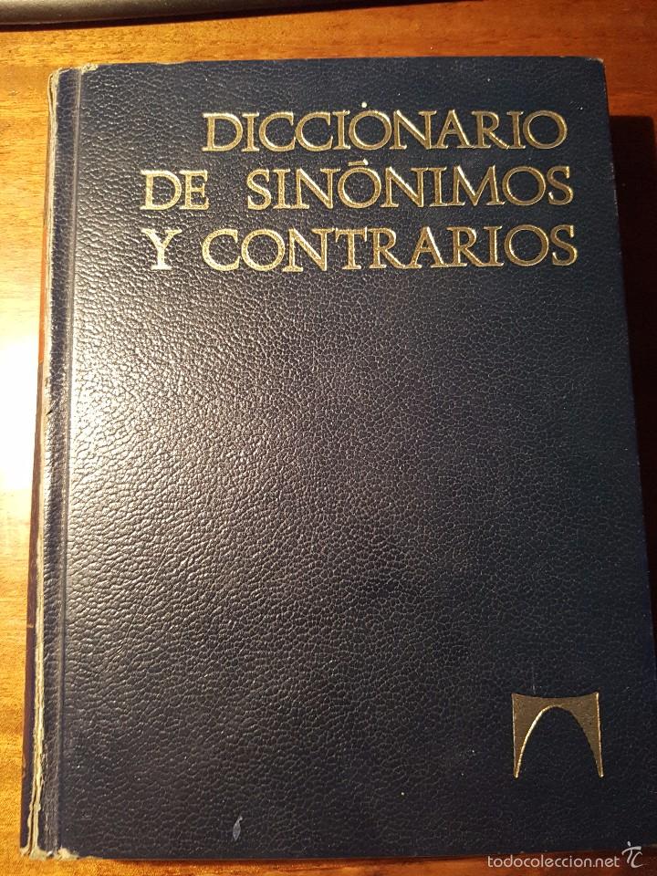 Libros: DICCIONARIO DE SINONIMOS Y CONTRARIOS - EDITORIAL TEIDE - - Foto 1